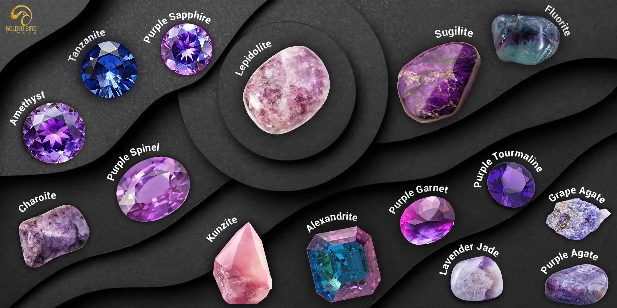 15 Purple Gemstones | Find Out Who They Are? – goldenbirdjewels