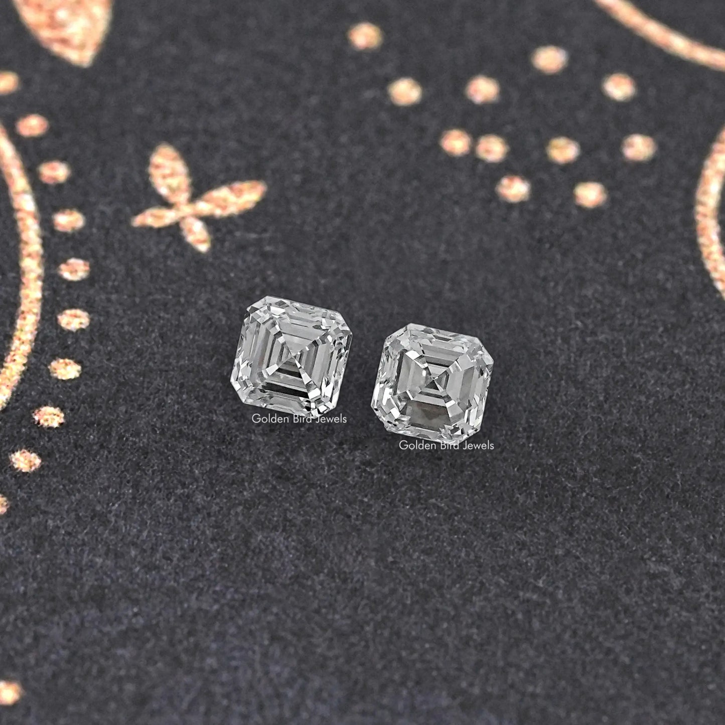 Asscher Cut Lab Grown Diamond Pair