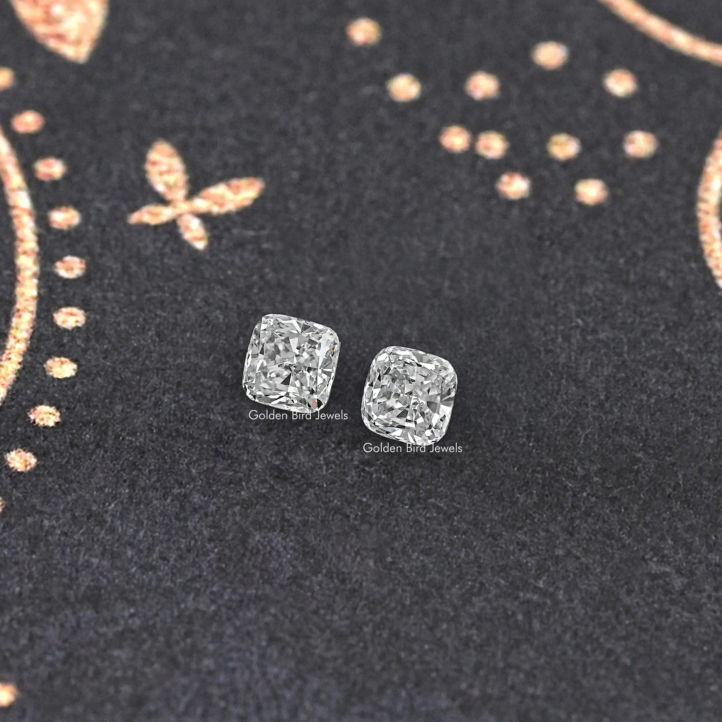 Cushion Cut Lab Grown Diamond Matching Pair
