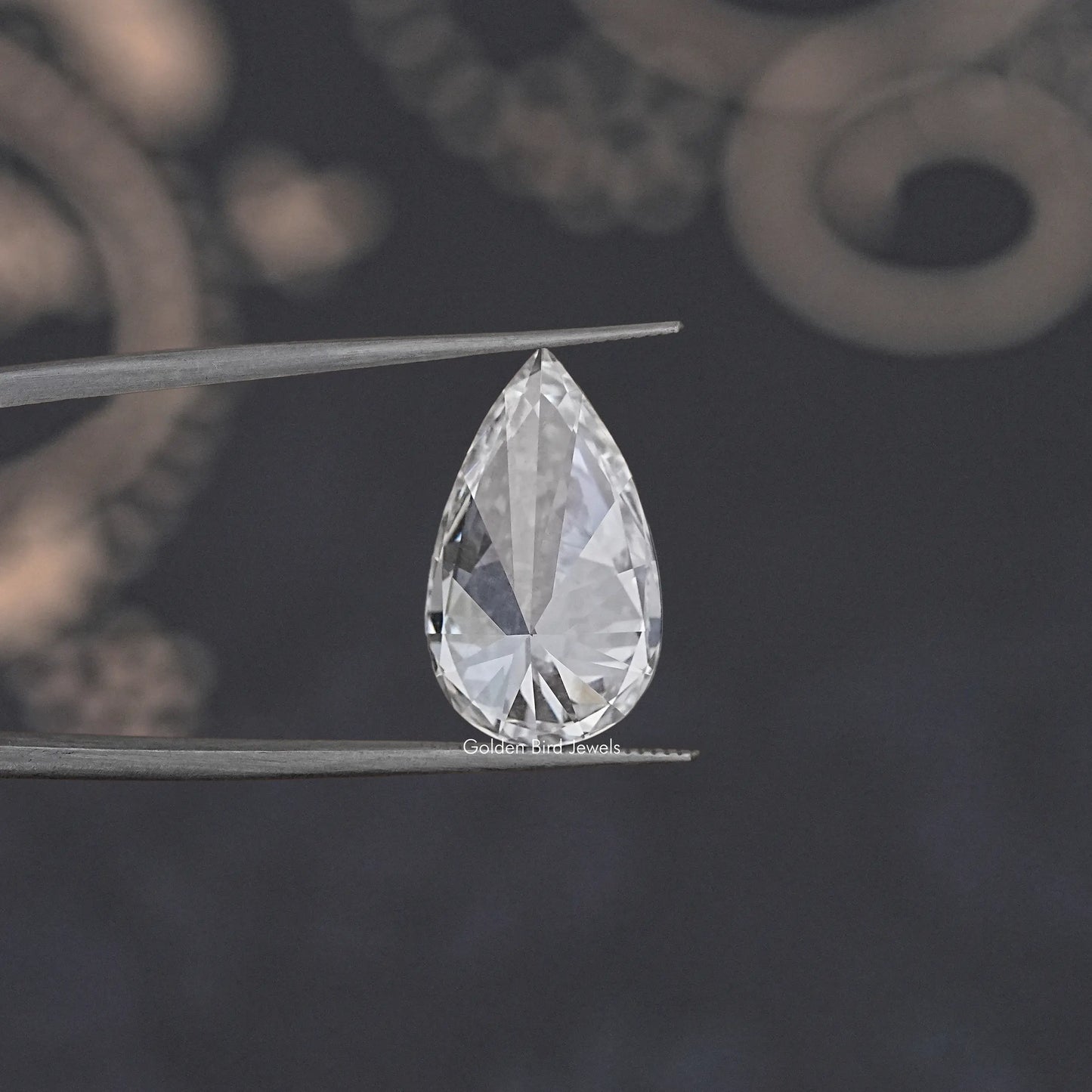IGI Certified Pear Cut Loose Lab Diamond