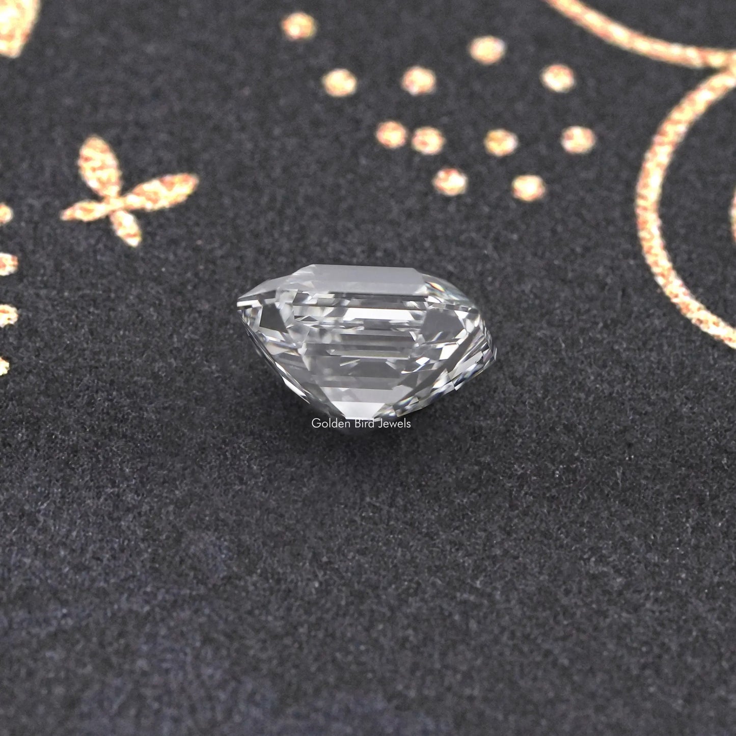 Old Cut Emerald Lab Grown Diamond