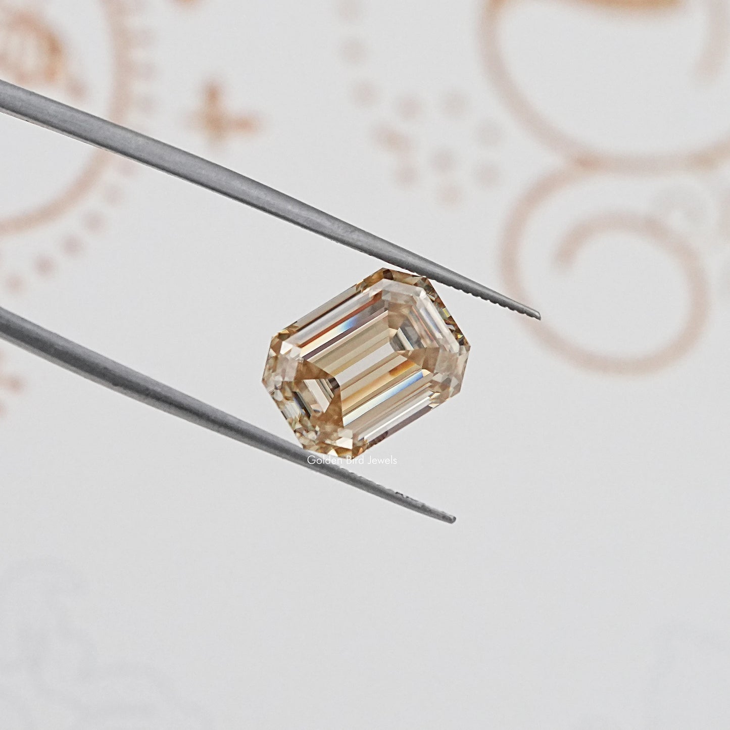 Old Mine Emerald Cut Loose Moissanite Stone