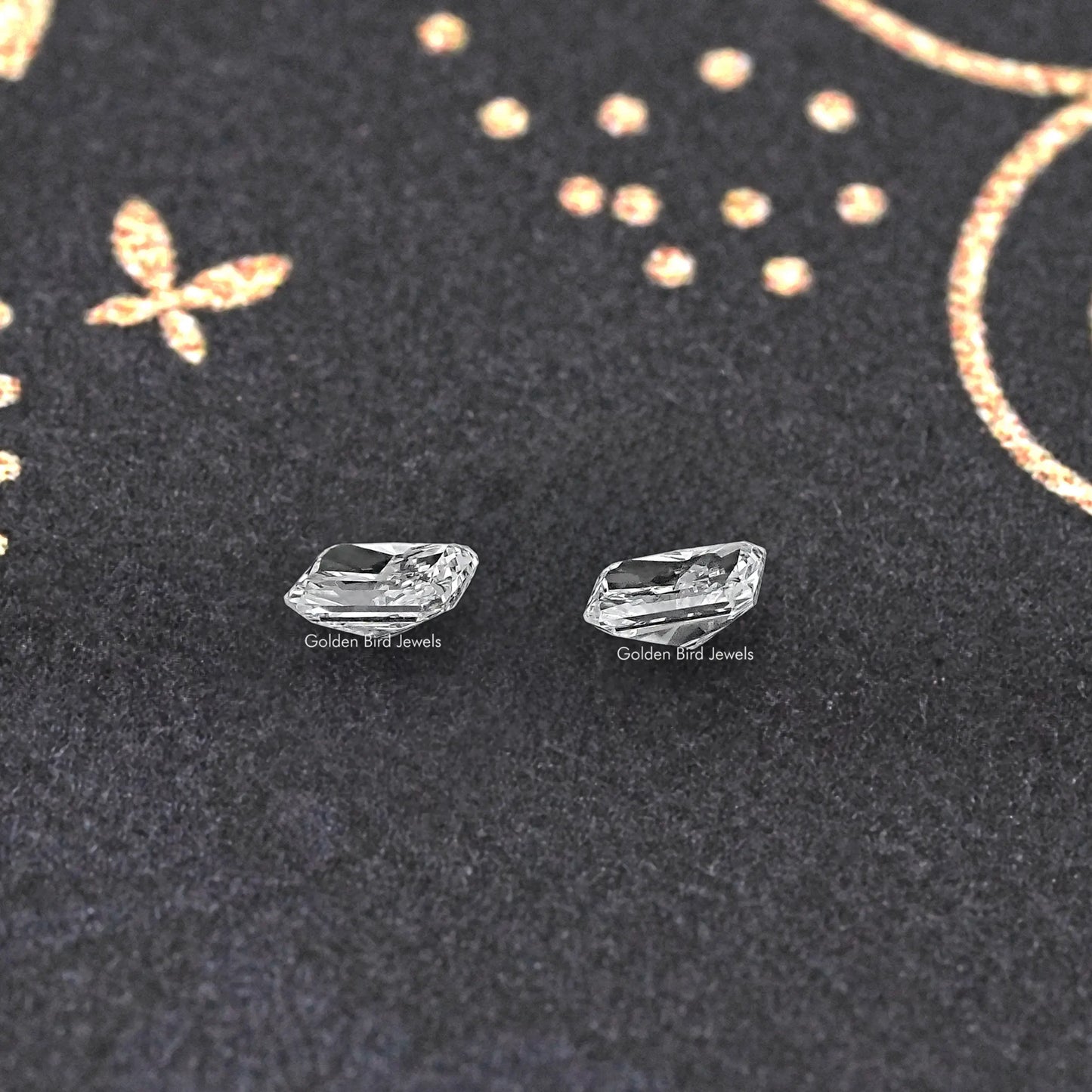 Radiant Cut Loose Diamond Matching Pair
