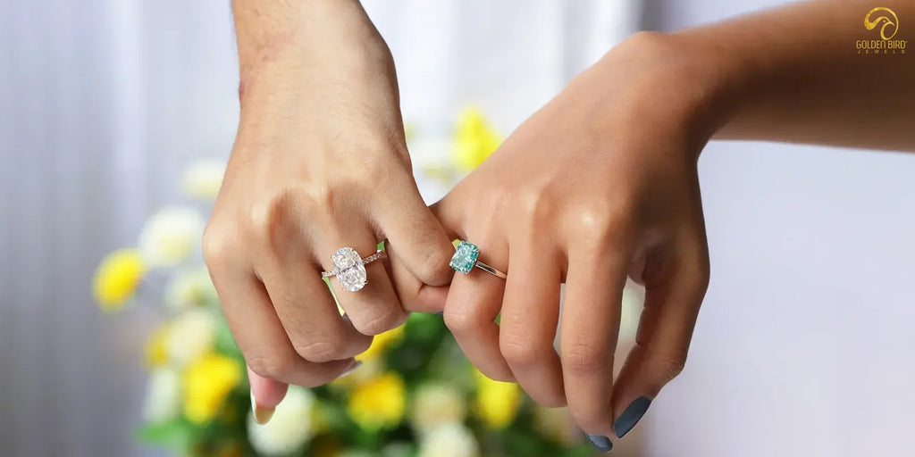 [Promise rings for couples]-[golden bird jewels]