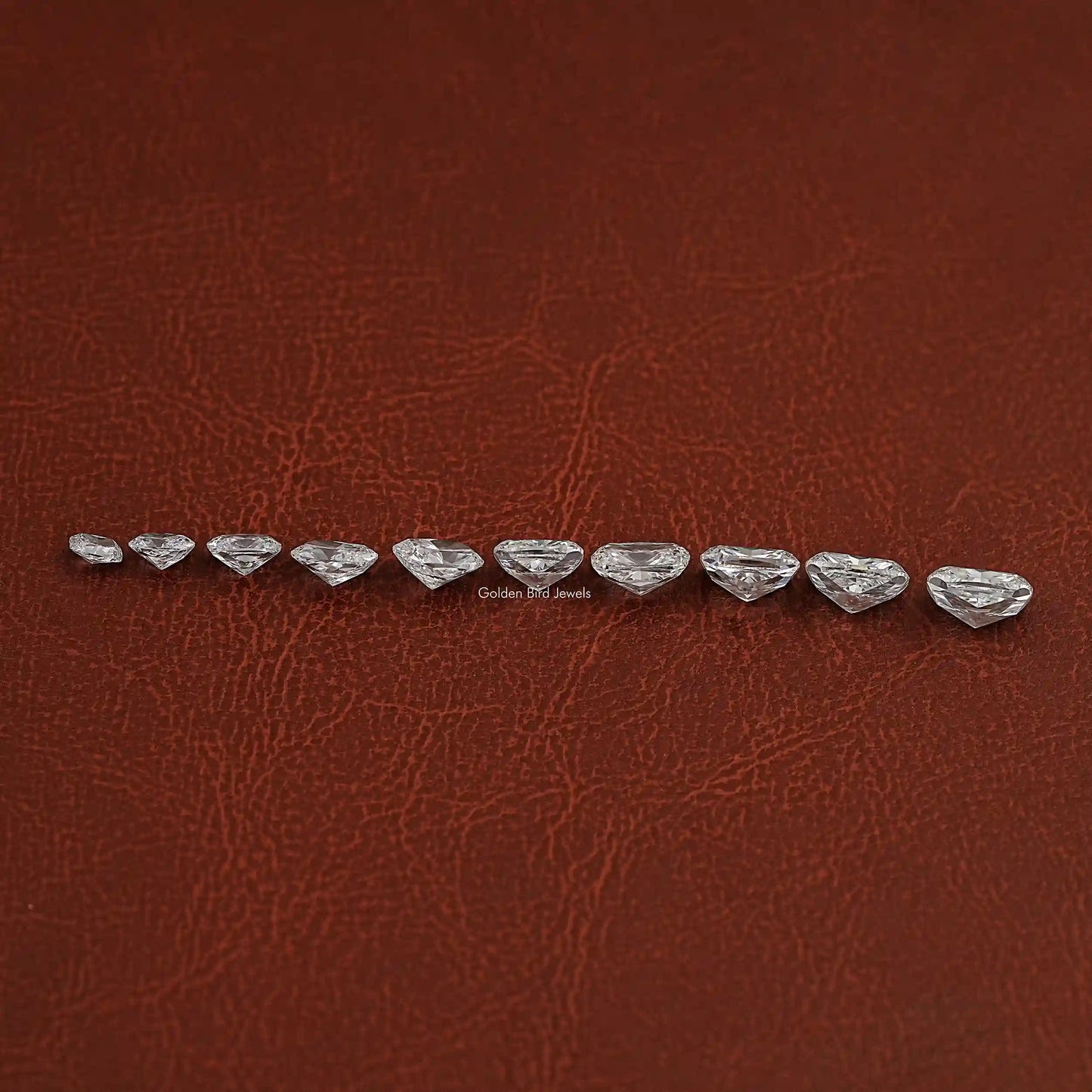 View of Elongated Cushion Cut Lab Grown Diamond In White