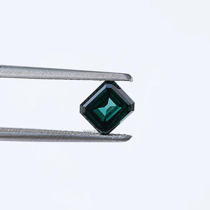 View Of Old mine Asscher Cut Loose Moissanite 