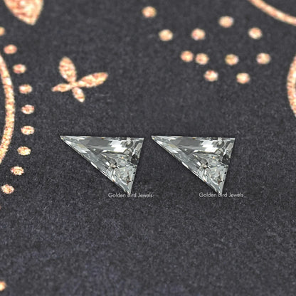 Long Triangle Shaped Lab Cut Diamond