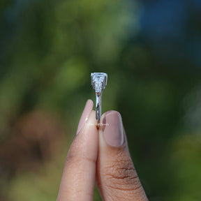 Asscher And Tapered Baguette Five Stone Ring