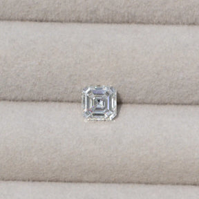 [Colorless Asscher Cut Loose Moissanite]-[Golden Bird Jewels]