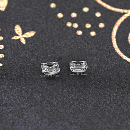 Carre Cut Lab Diamond Matching Pair