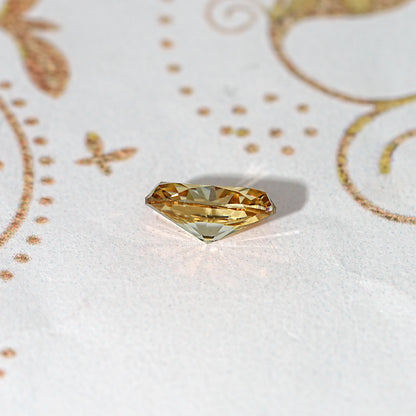 Champagne Oval Moissanite Loose Stone