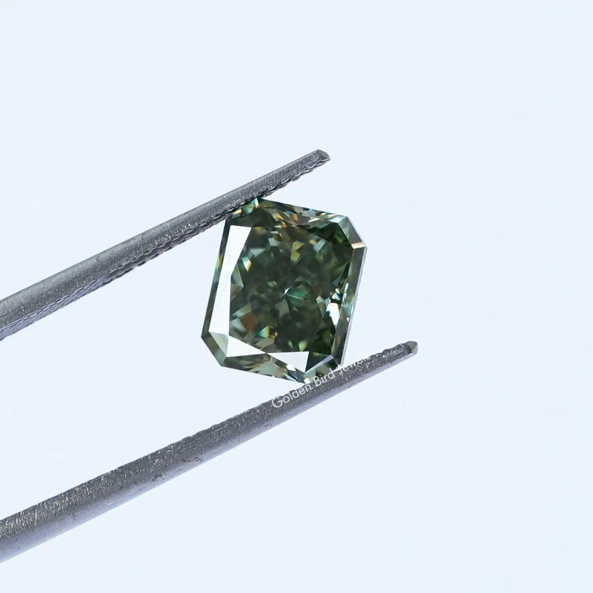 [Blue Green Radiant Cut Loose Stone]-[Golden Bird Jewels]