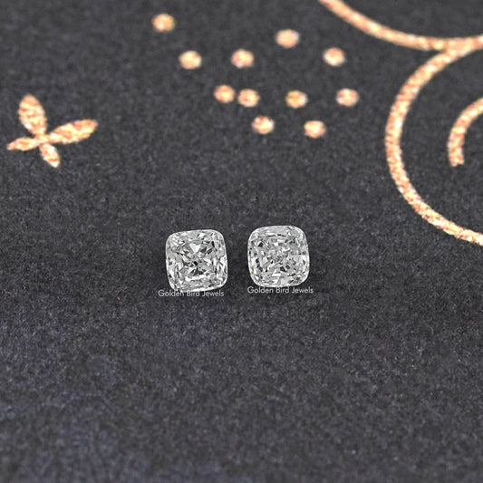 Cushion Cut Lab Grown Diamond Matching Pair