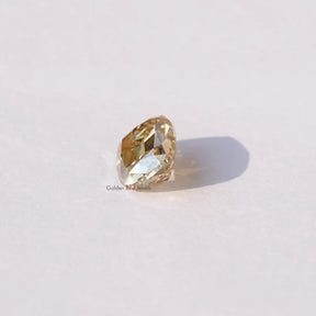 [Yellow Old Mine Cushion Cut Loose Stone]-[Golden Bird Jewels]