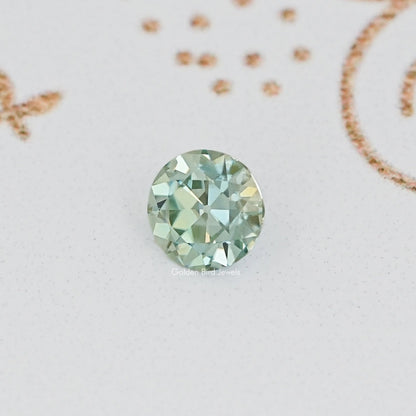 View Of Old European Round Loose Moissanite