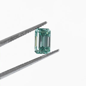 [Moissanite Emerald Cut Loose Stone]-[Golden Bird Jewels]