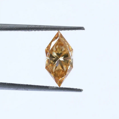 View of Dutch Marquise Cut Loose Moissanite