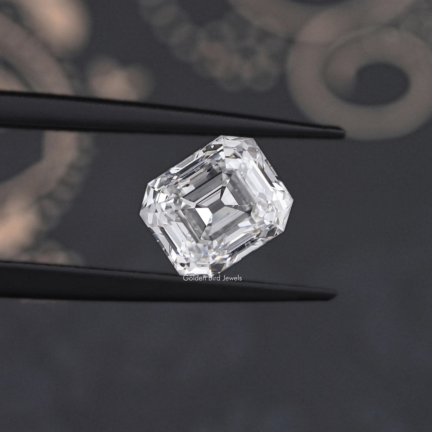 Old Cut Emerald Lab Grown Diamond