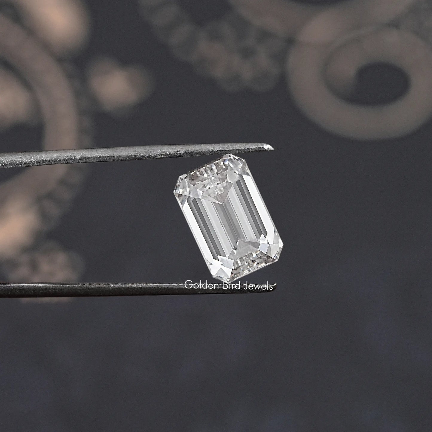 Emerald Cut Lab Grown Loose Diamond