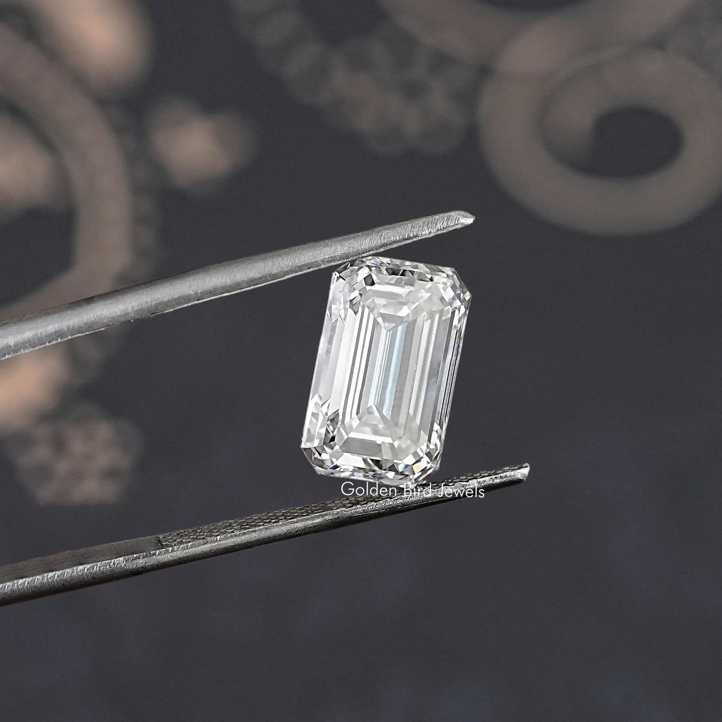 Emerald Cut Lab Grown Loose Diamond