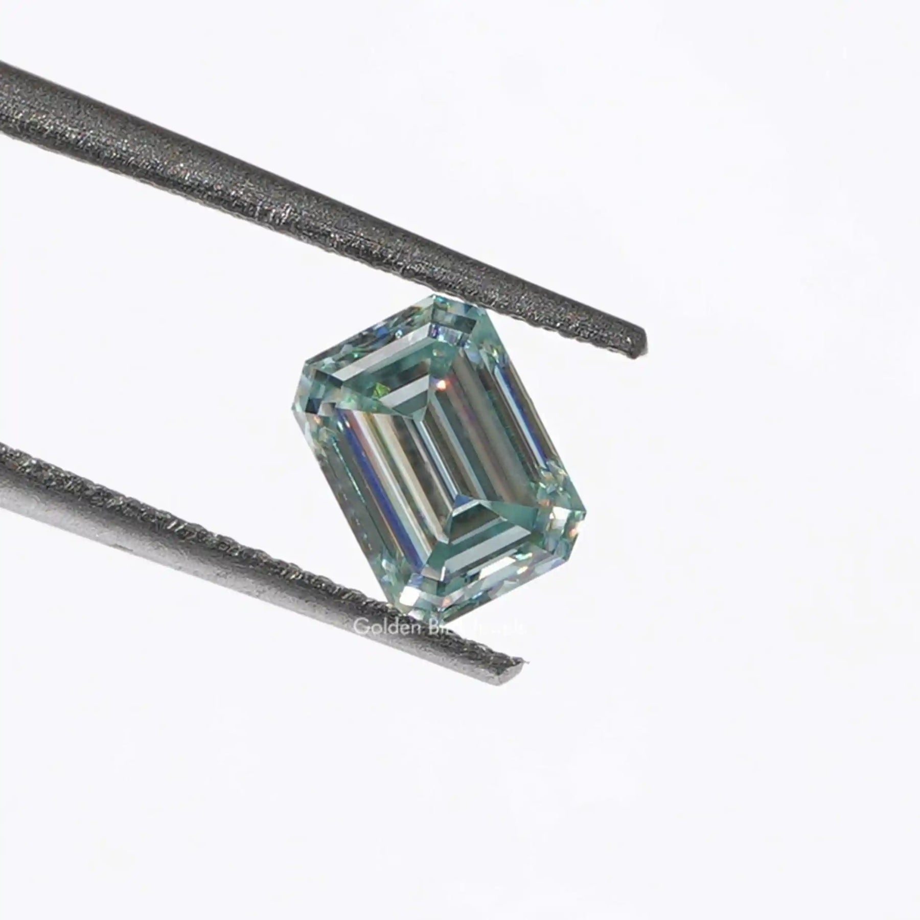 [Emerald Loose Moissanite]-[Golden Bird Jewels]