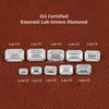 Emerald Cut Lab Grown Loose Diamond