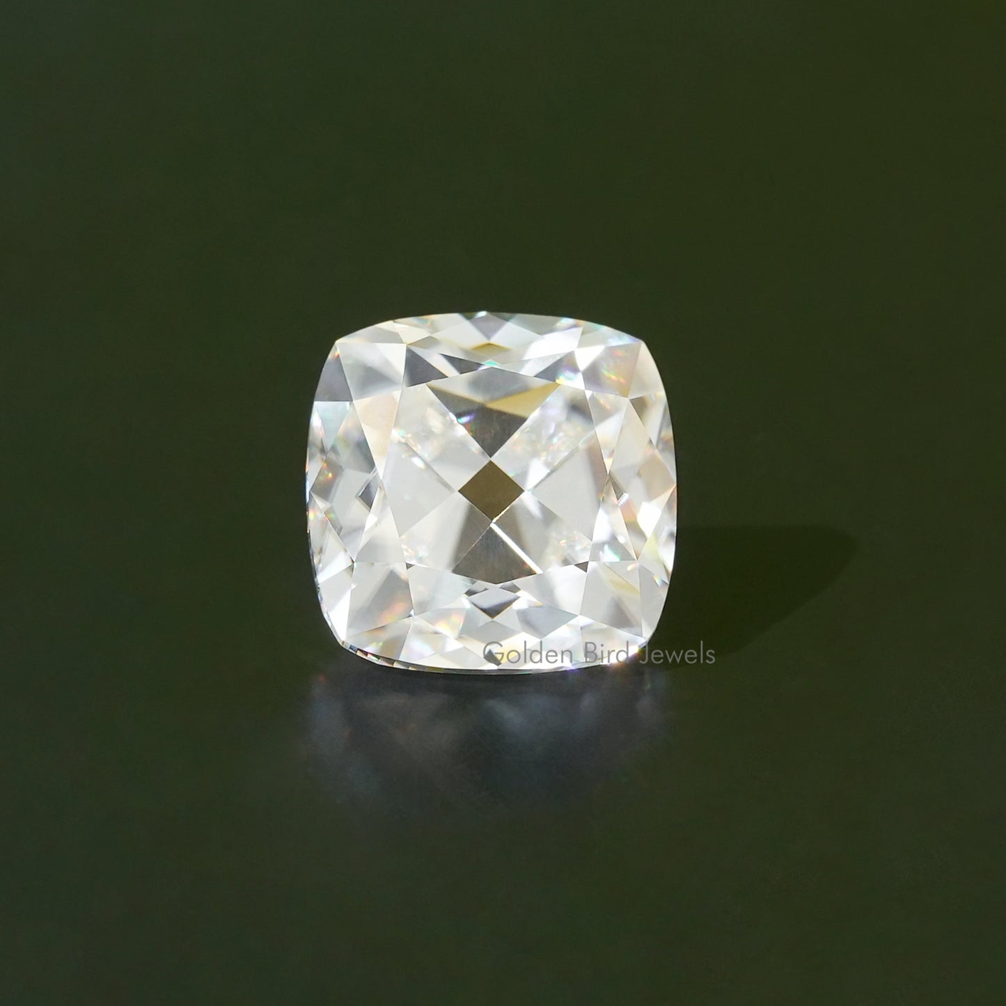View Of a French Cushion Cut Vintage Loose Stones 