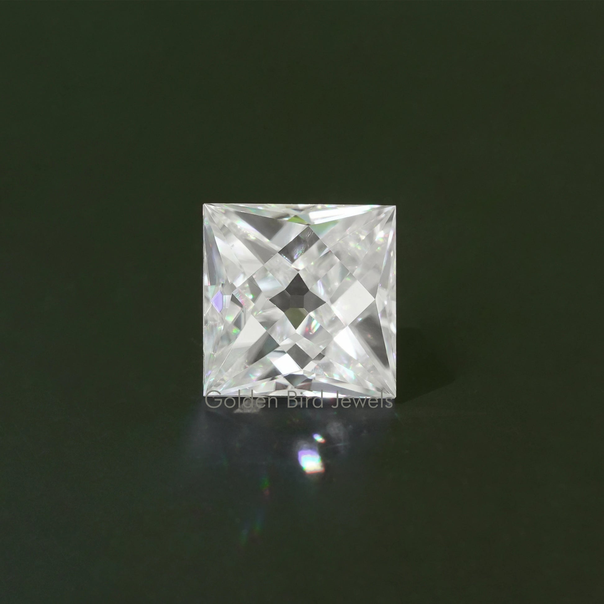 View Of a French Cut Antique Loose Stone 