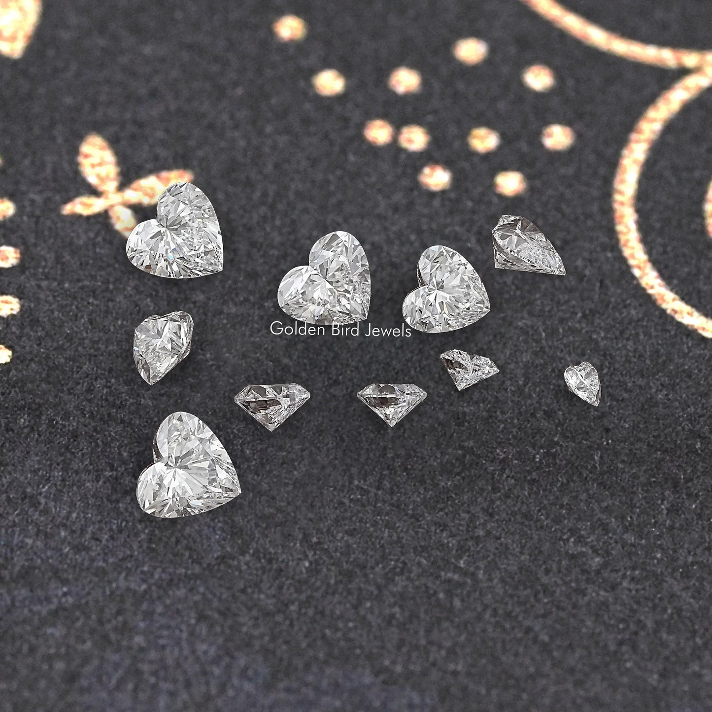 Heart Shaped Loose Lab Diamond