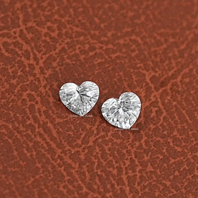 Heart Shaped Loose Diamond Matching Pair