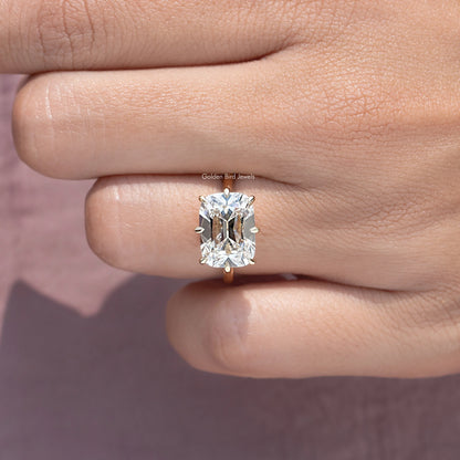 IGI Certified Old Mine Cushion Solitaire Ring