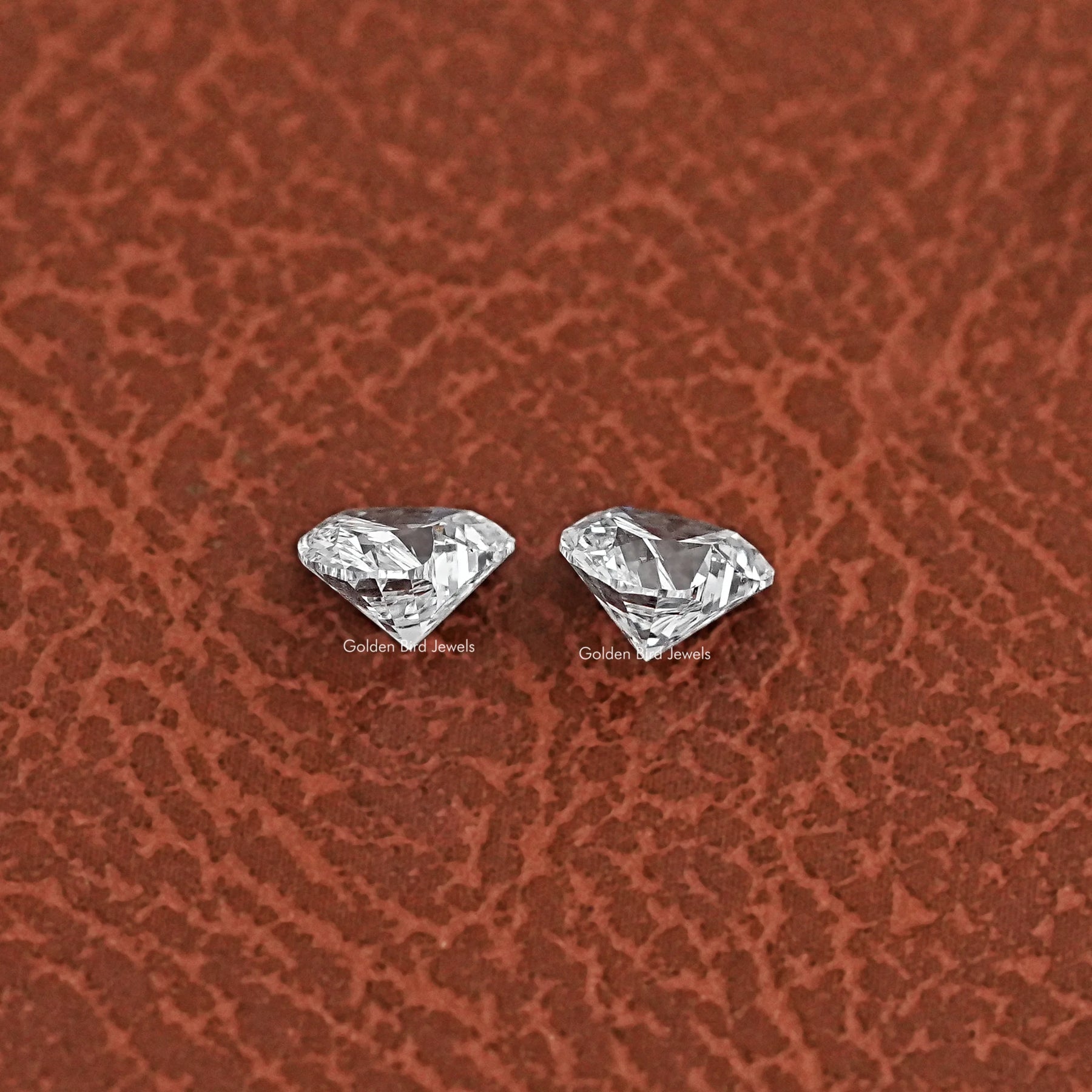 Heart Shaped Loose Diamond Matching Pair