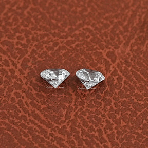 Heart Shaped Loose Diamond Matching Pair