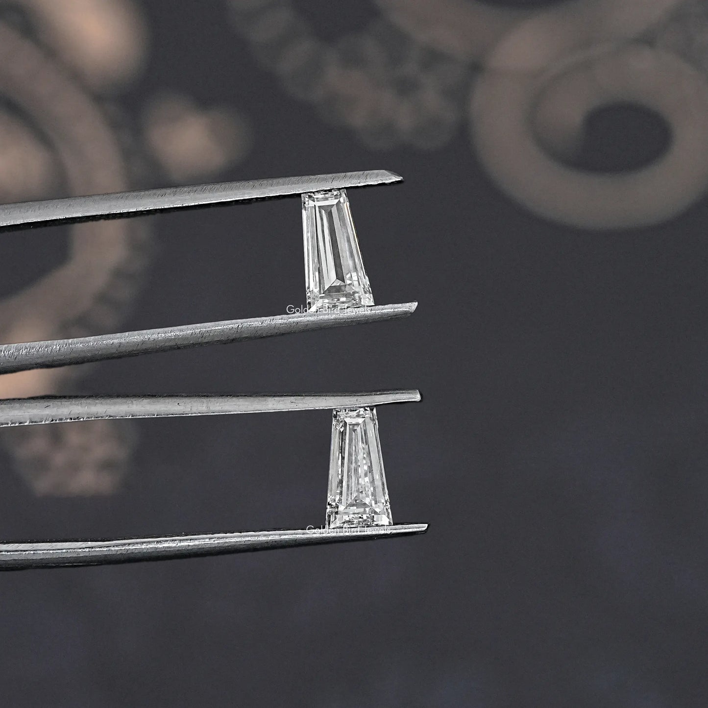 Tapered Baguette Cut Loose Lab Diamond Pair