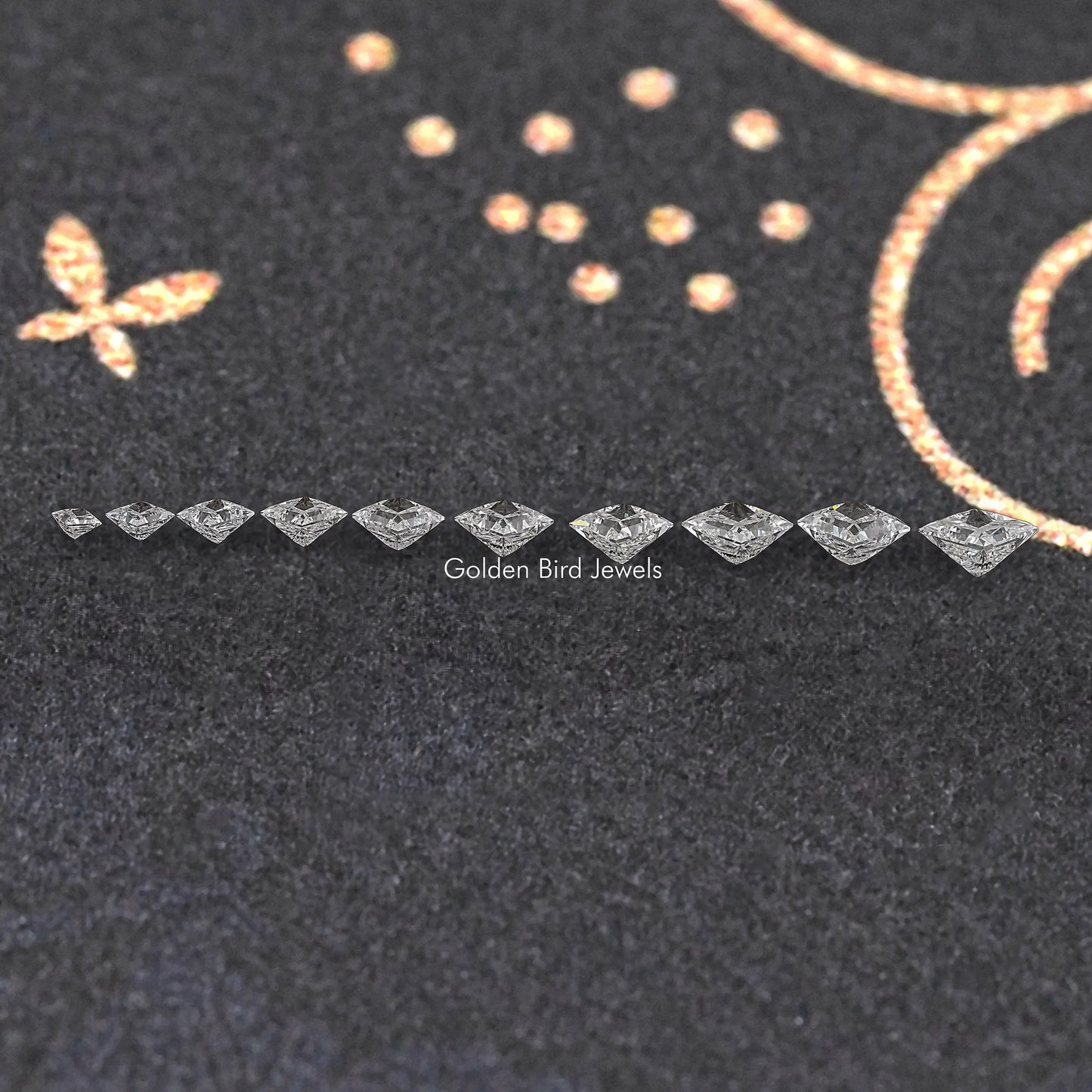 Lab Grown Princess Cut Loose Diamond