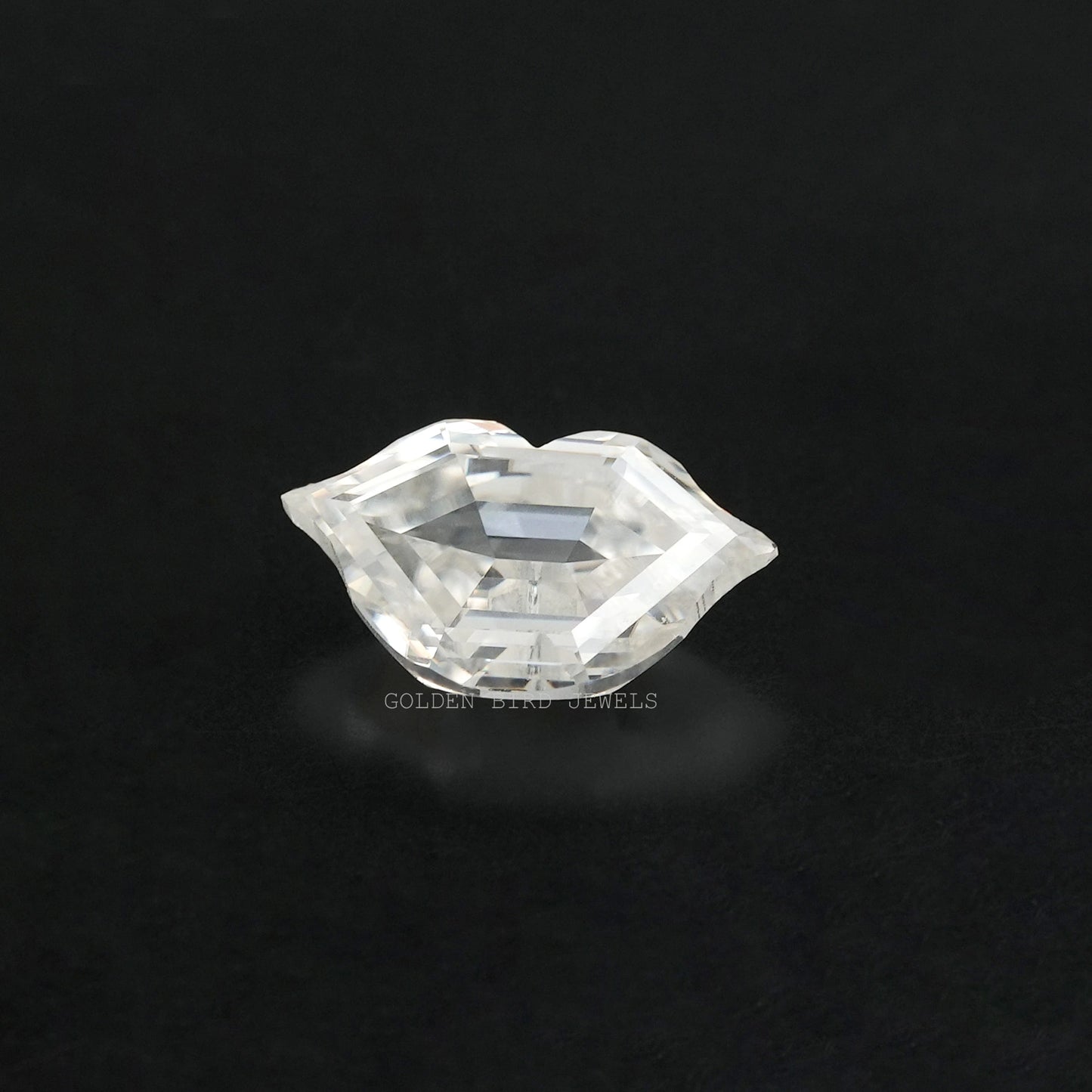 Lips Cut Moissanite Antique Loose Stone