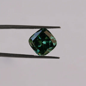 [Dark Green Cushion Cut Loose Stone]-[Golden Bird Jewels]