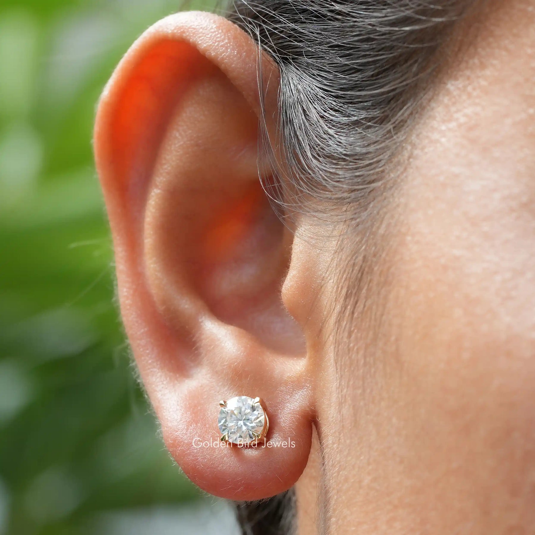 Bridal Cuff Earrings  Round Marquise  Pear Shaped Diamonds  VANLELES