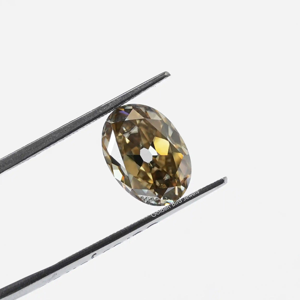 [Oval Cut Loose Moissanite Stone]-[Golden Bird Jewels]