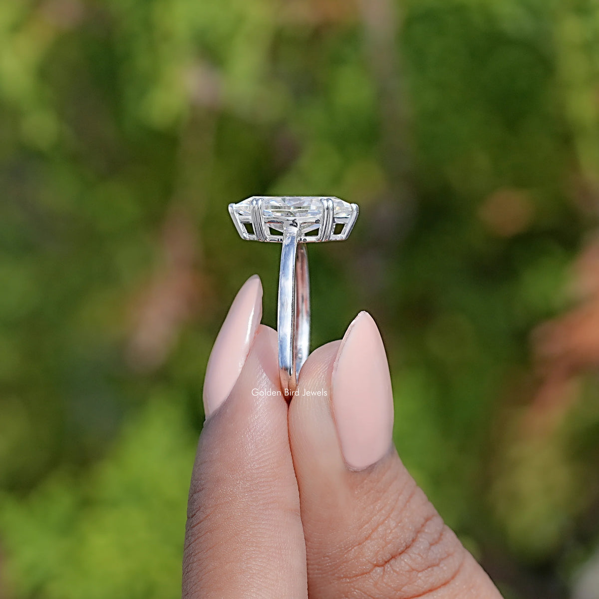 Ring Stone Morque Old Mine Marquise Solitaire Ring – goldenbirdjewels