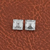Carre Cut Lab Diamond Matching Pair