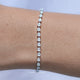 View Of Pear Cut Lab Diamond Tennis Bracelet	
