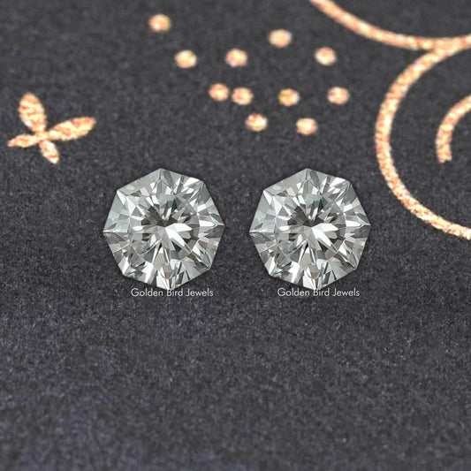 Octagon Shaped Lab Grown Diamond