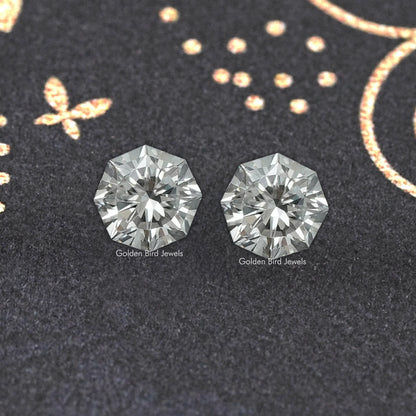 Octagon Shaped Lab Grown Diamond