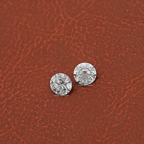 Old European Round Cut Loose Diamond Pair