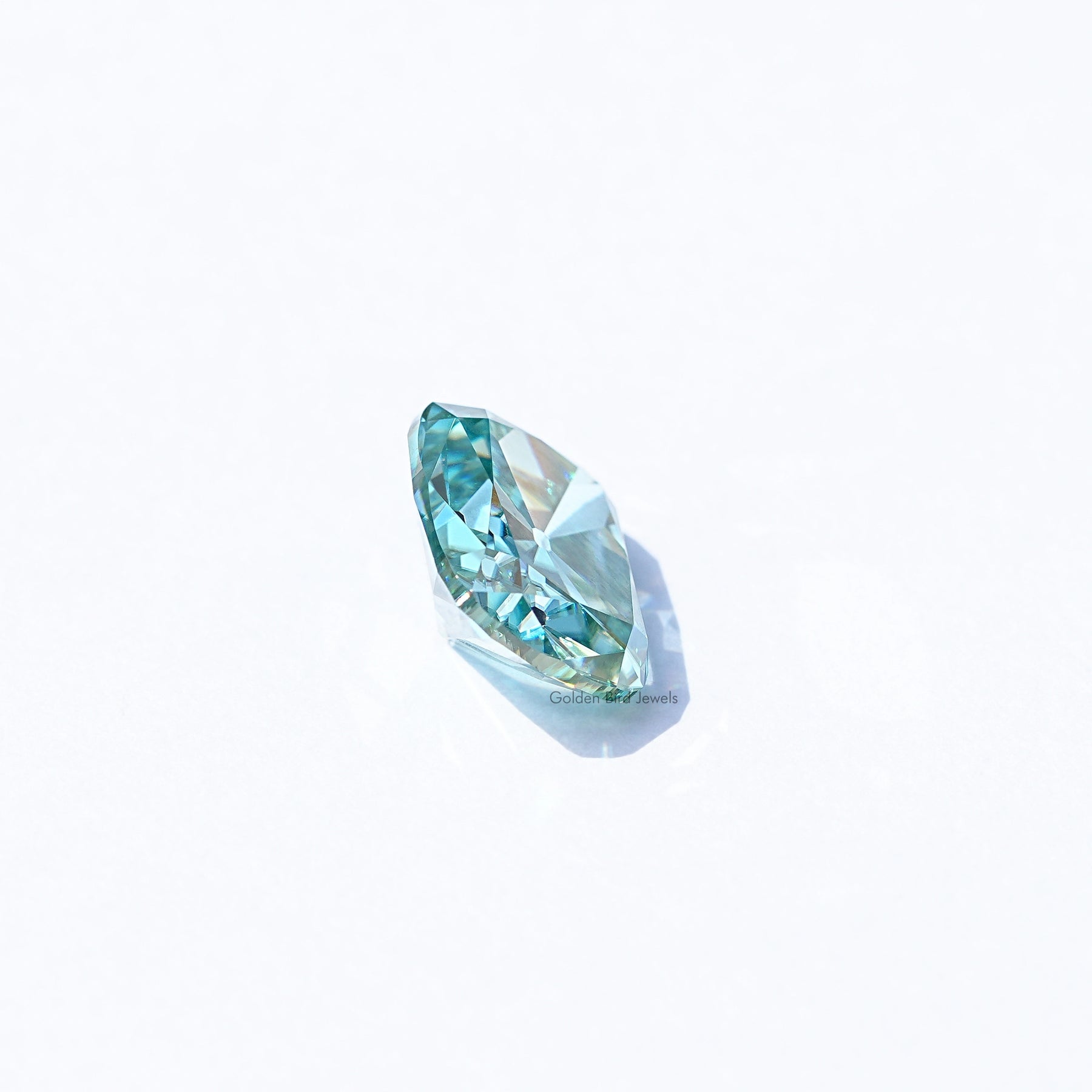 [Moissanite Old Mine Cushion Cut Loose]-[Golden Bird Jewels]