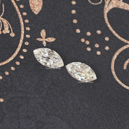 Old Mine Marquise Cut Loose Moissanite