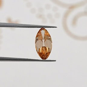 Top View of Old Mine Moval Cut Loose Moissanite Stone
