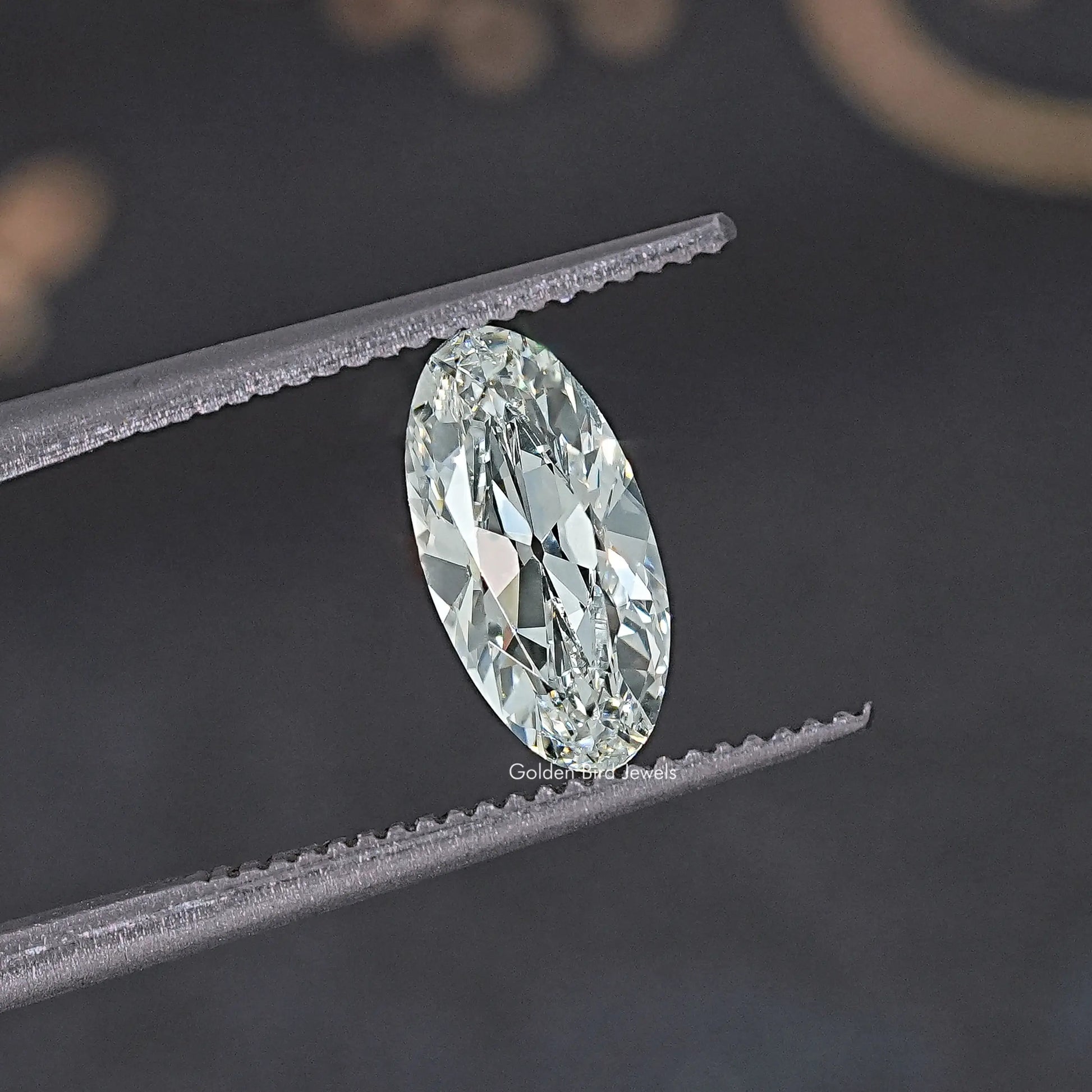 Old Mine Moval Lab Grown Diamond – goldenbirdjewels
