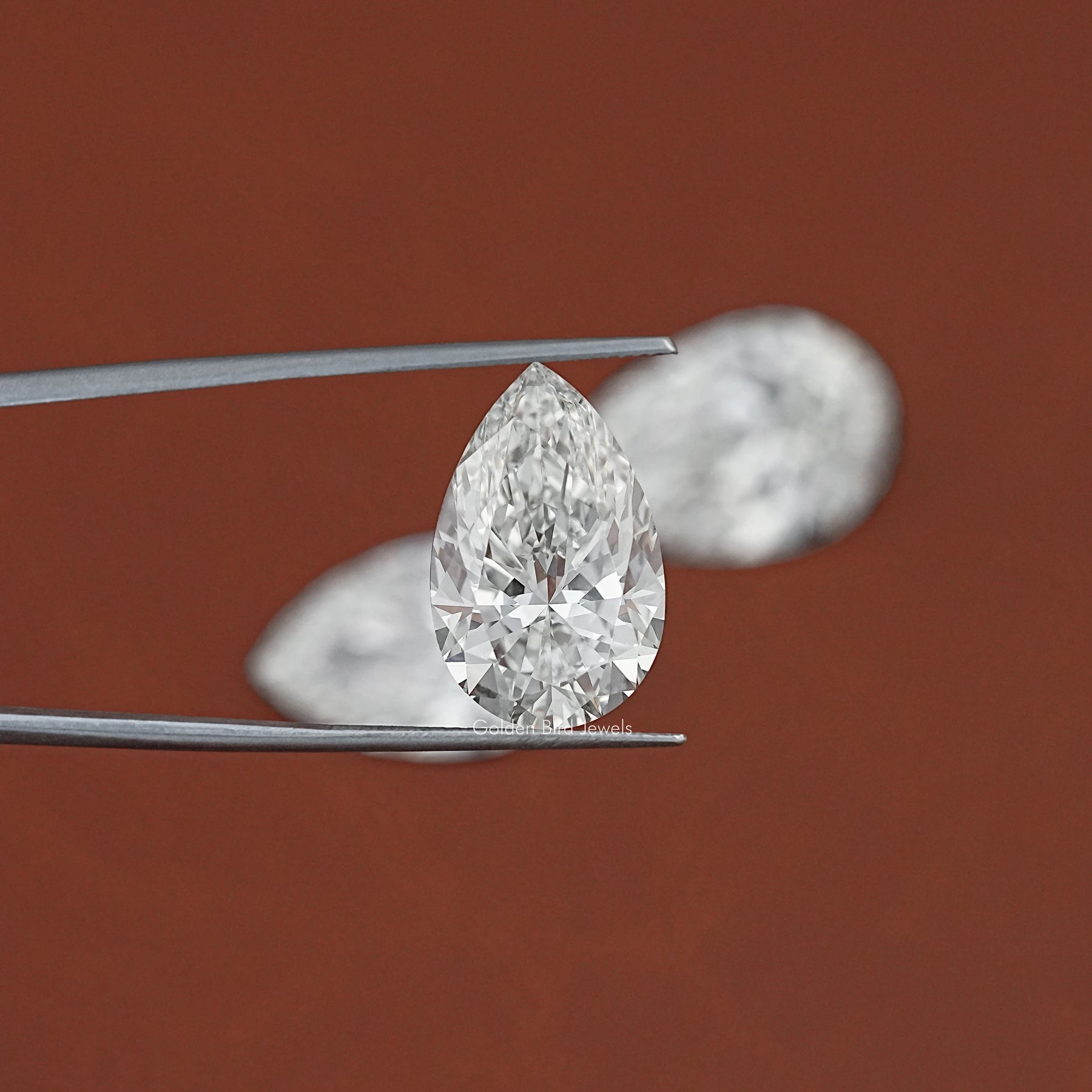 Pear Cut Lab Diamond Loose